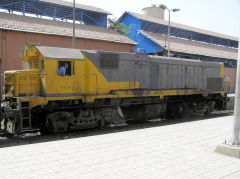 
ENR, Egyptian national Railways, No 3973 at Luxor Station, June 2010